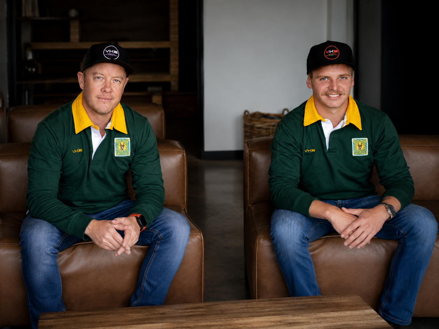 The founders of Van Kapp Electrical